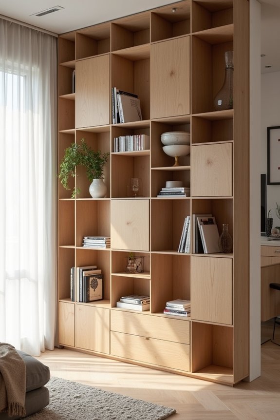 utilize vertical storage solutions