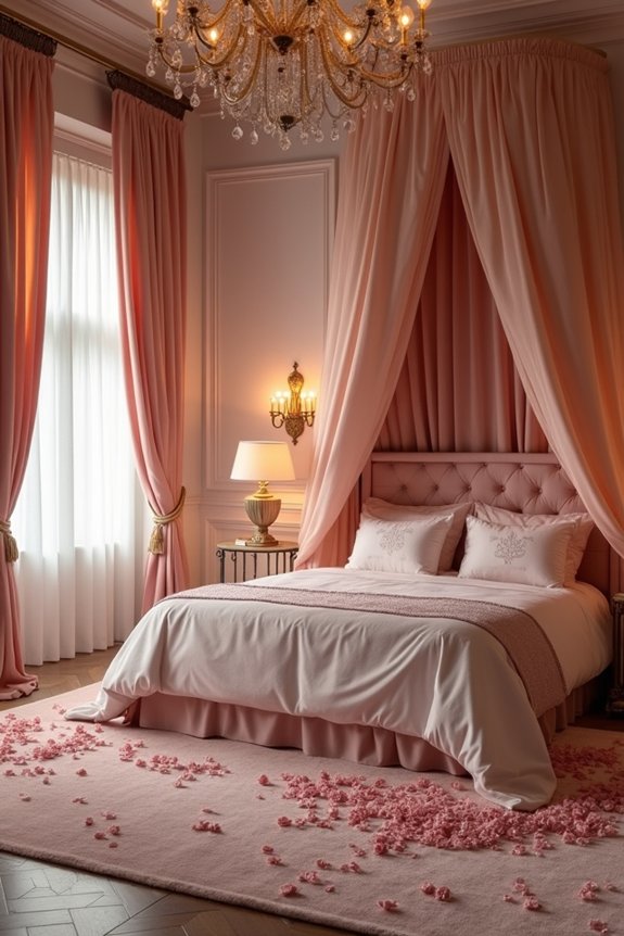 valentine s day bedroom decor