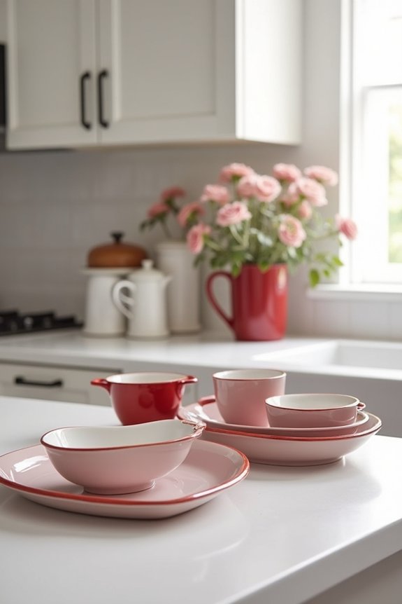 valentine s day kitchen decor