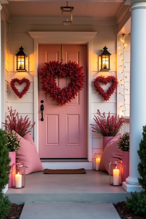 valentine s day porch decor