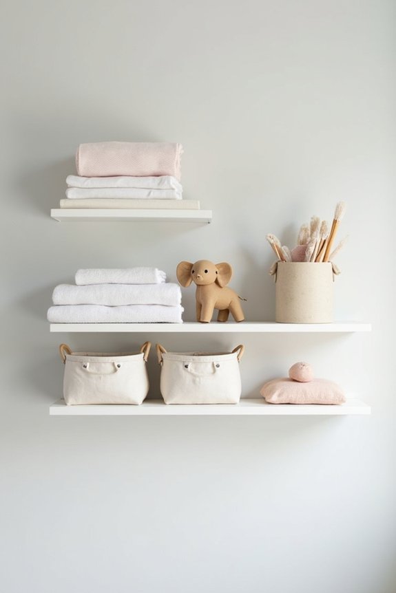 vertical storage for essentials