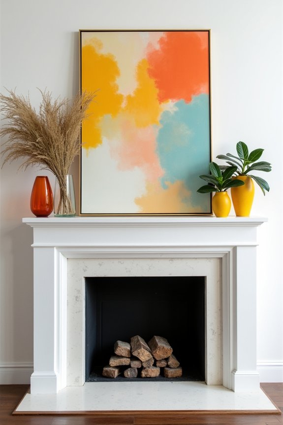 vibrant artwork transforms spaces