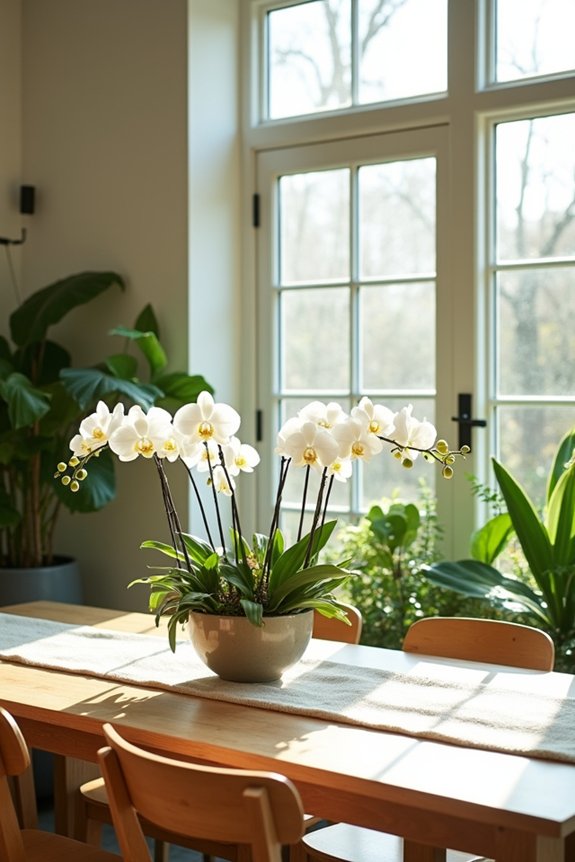 vibrant greenery and blooms