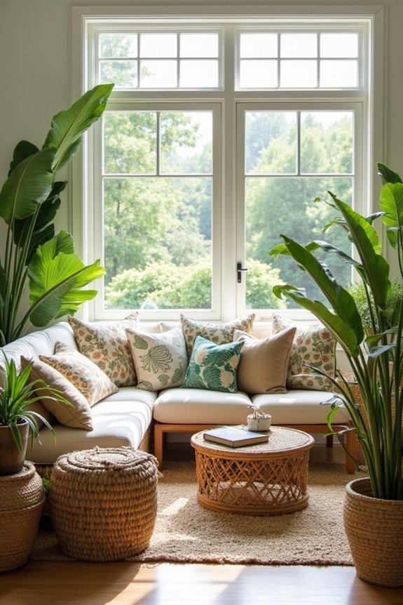 vibrant indoor greenery transforms