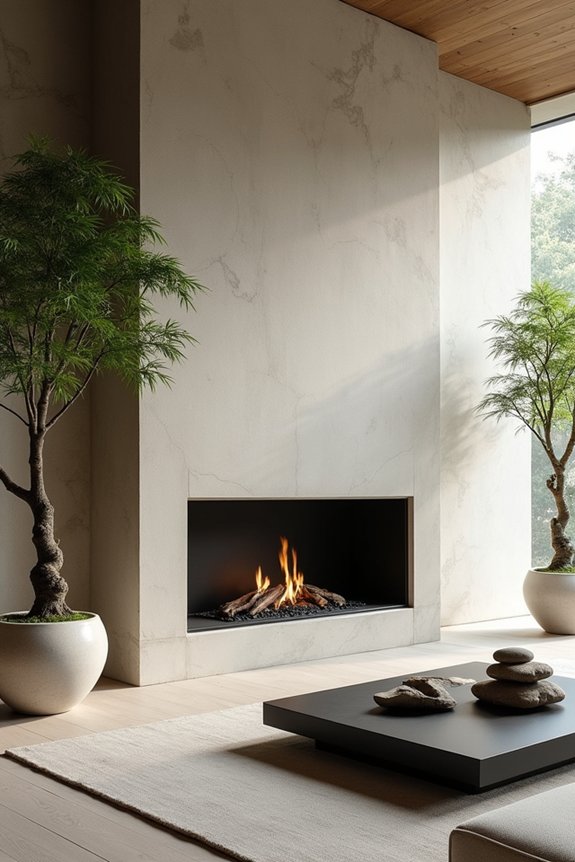 vibrant plants enhance tranquility