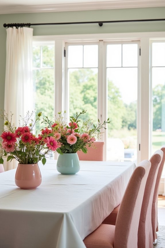 vibrant summer dining transformation
