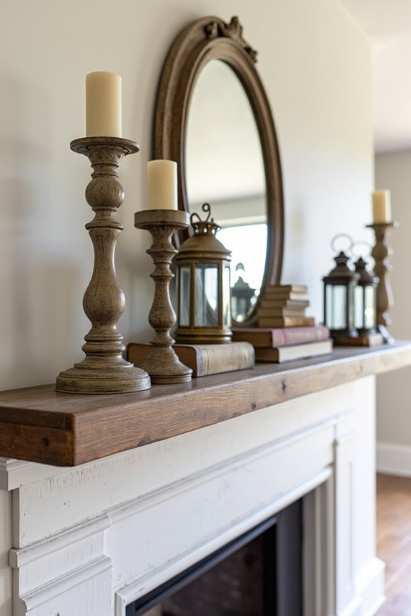 vintage accents add warmth