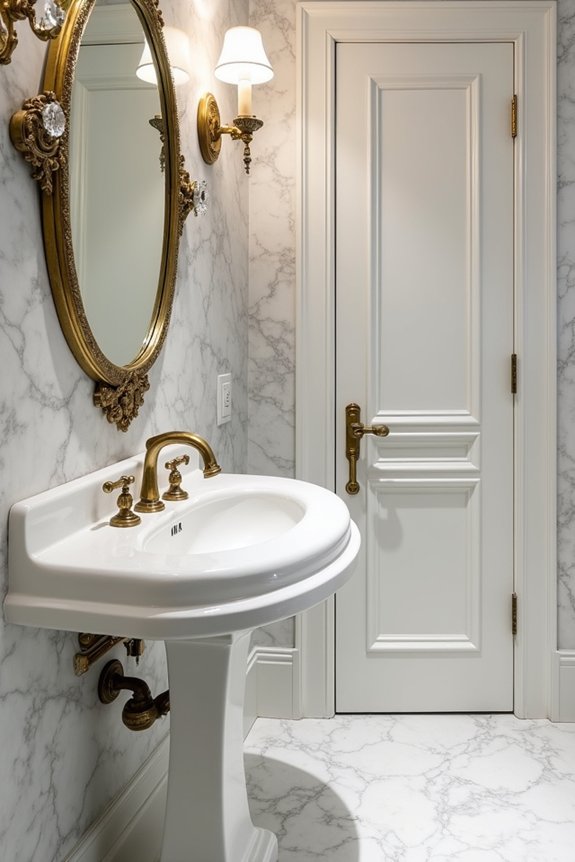vintage bathroom elegance transformed
