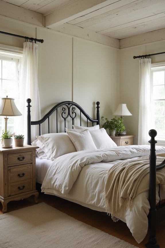 vintage charm for bedrooms