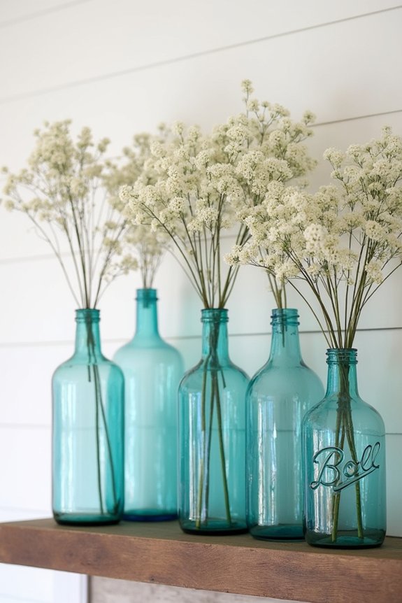 vintage display layering ideas