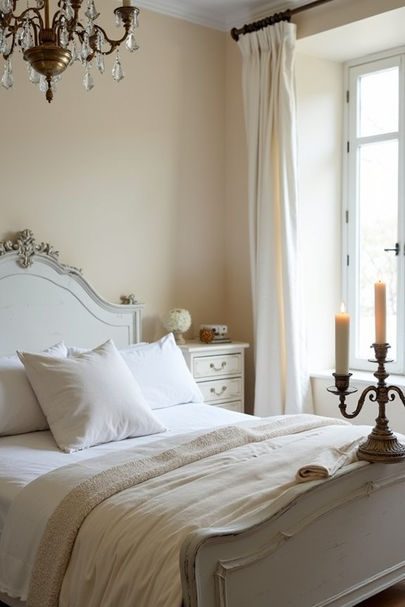 vintage lighting and candles
