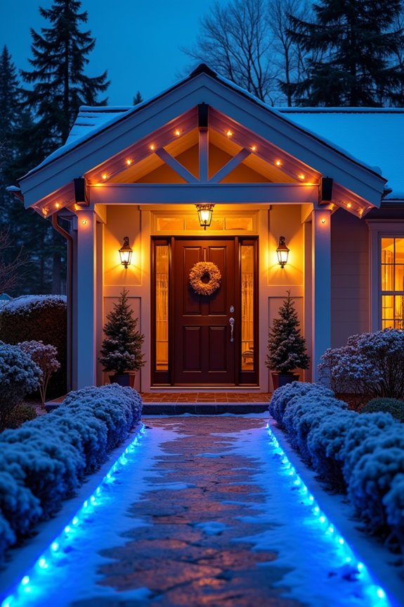 warm and cool lighting