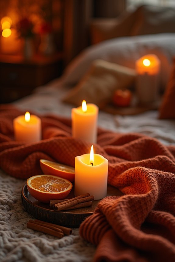 warm autumnal scents indoors