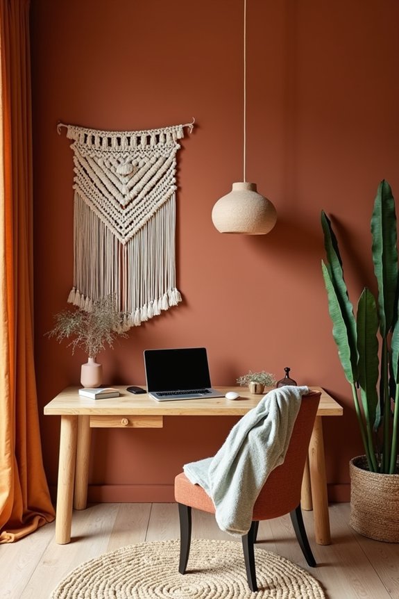 warm earthy color palette