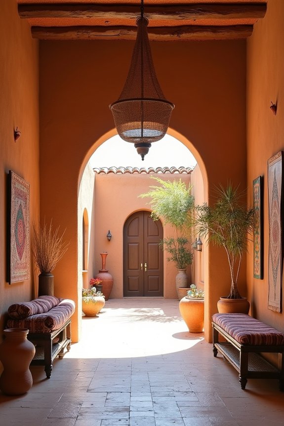 warm earthy color palettes