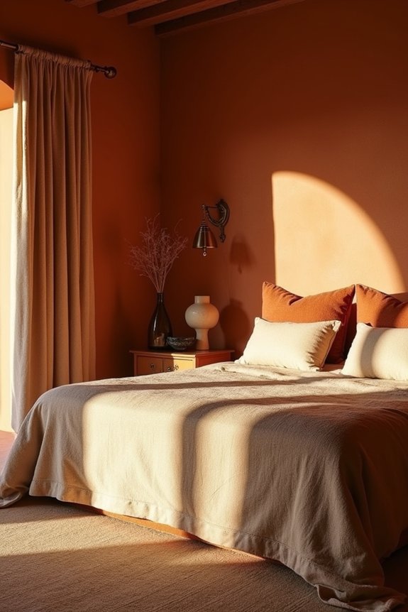warm earthy mediterranean retreat