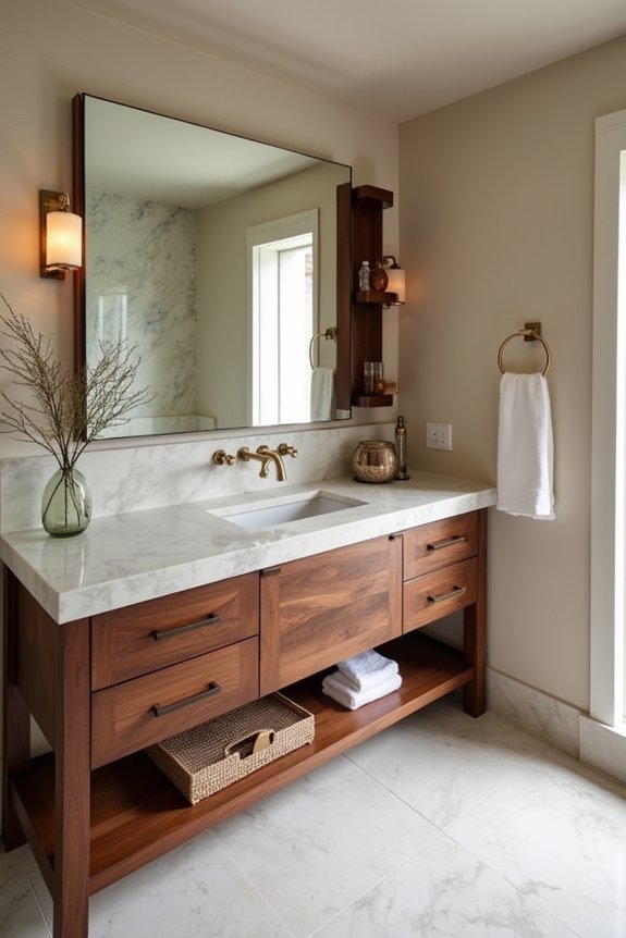 warm natural materials sanctuary