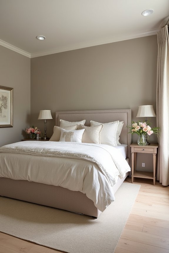 warm neutrals create balance