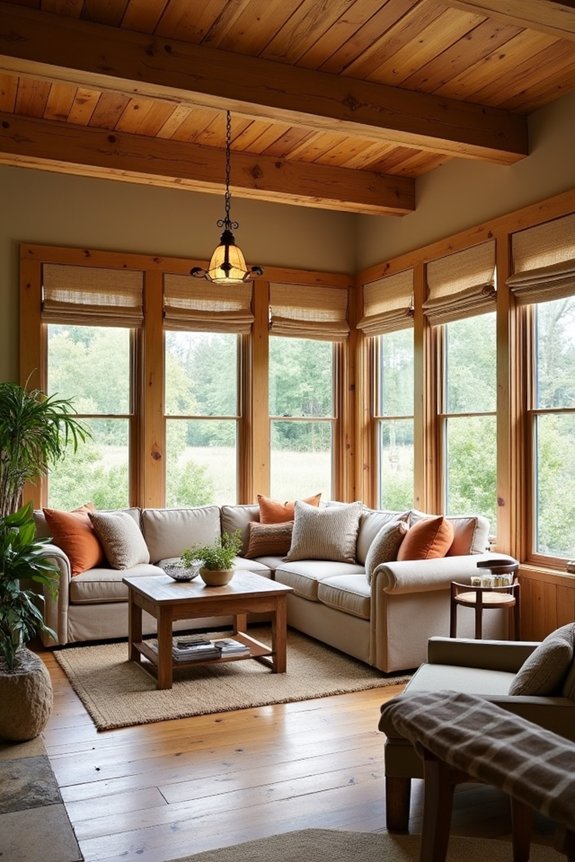 warm rustic lighting ideas