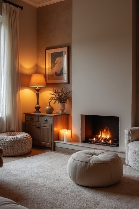 warm soft lighting ambiance