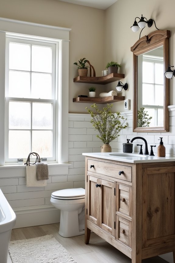 warmth of reclaimed wood
