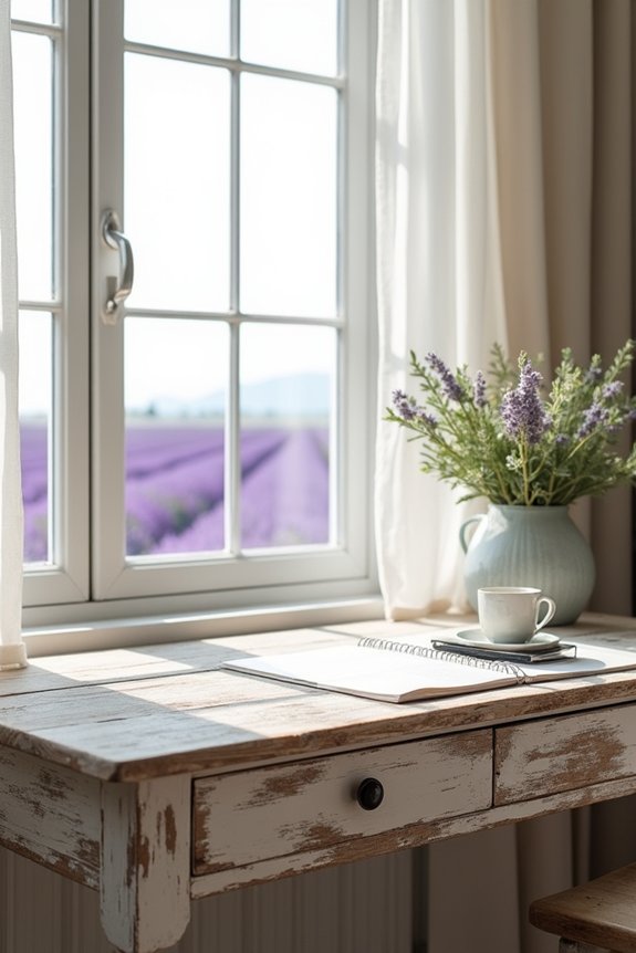 weathered wood creates charm
