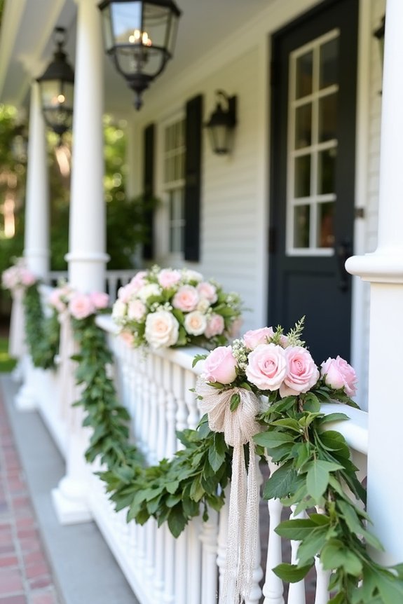 wedding shower porch decor