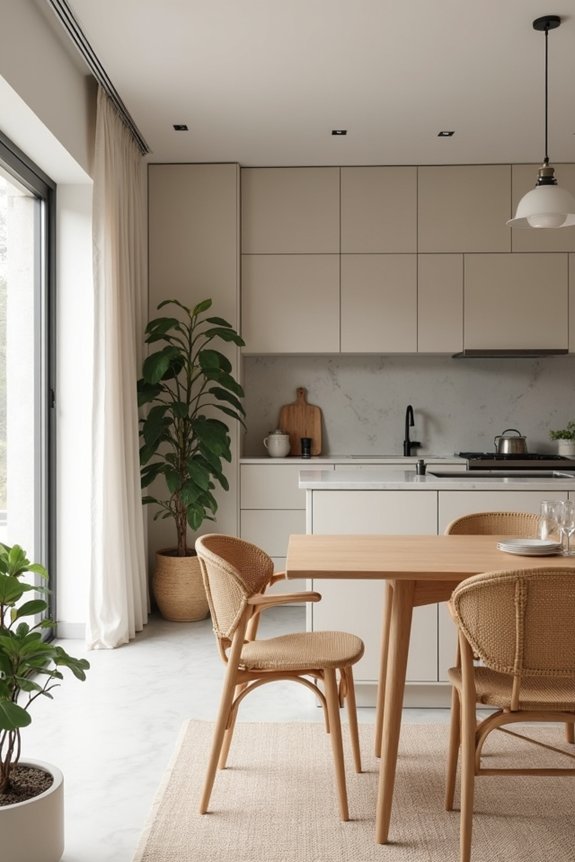 welcoming peaceful dining sanctuary