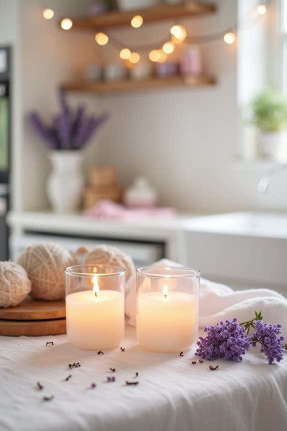 welcoming scents and sounds