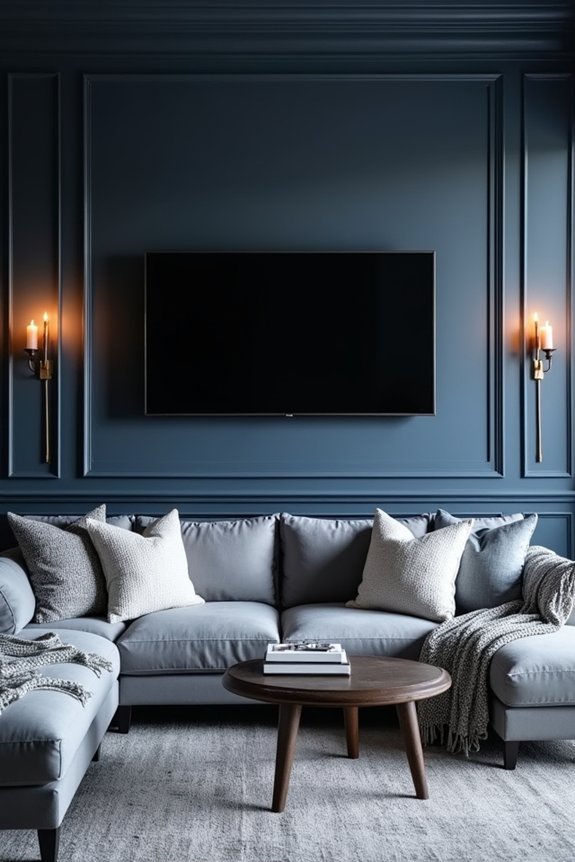 winter color palette selection