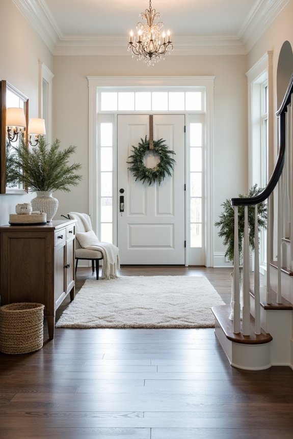 winter foyer decoration tips