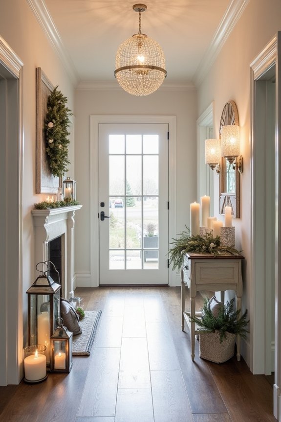 winter hallway transformation ideas