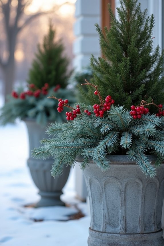 winter ready plants for planters