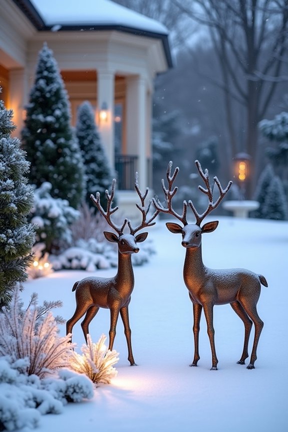 winter wonderland yard decorations
