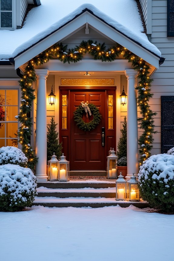 winter yard decor ideas
