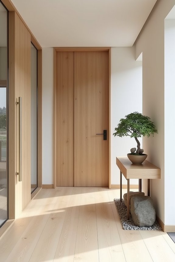 zen inspired entryway decor ideas